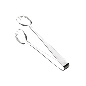 Pinze per ghiaccio, utensile da cucina con manico lungo in acciaio inossidabile per servire insalata - Product Image 1