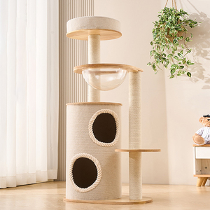 Bán buôn <span class=keywords><strong>t</strong></span>ùy chỉnh kích thướ<span class=keywords><strong>c</strong></span> lớn bằng gỗ vậ<span class=keywords><strong>t</strong></span> nuôi scratcher nhà tháp chung <span class=keywords><strong>c</strong></span>ư mèo <span class=keywords><strong>c</strong></span>ây với mèo nhà - Product Image 2