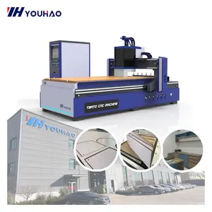 Ready to Ship 3-Axis Woodworking Engraving Machine with Automatic Tool Change for Wood Cutting and Relief Carvings