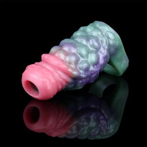 Fantasy Knot dildo tay áo cho nam giới Sói dương vật Knot với sự chậm trễ xuất tinh Tính năng dương vật Nhẫn Sản phẩm thể loại - Product Image 5