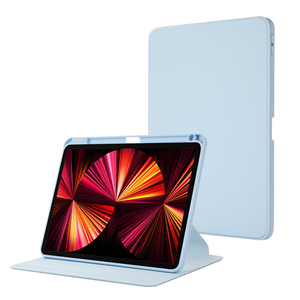360 Xoay Chân Đế Bút Khe Cắm Tự Động Đánh Thức Ngủ PU Acrylic Máy Tính Bảng Bìa Trường Hợp Đối Với <span class=keywords><strong>iPad</strong></span> 10.9 10.5 10.2 A9 Cộng Với S6 S7 A8 A7 Lite - Product Image 3
