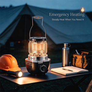 <span class=keywords><strong>Chauffage</strong></span> infrarouge portable à <span class=keywords><strong>gaz</strong></span> <span class=keywords><strong>avec</strong></span> vanne magnétique et <span class=keywords><strong>thermostat</strong></span> réglable, double usage pour le camping et la maison (salle de séjour) - Product Image 2