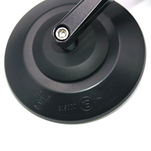 Espejo Retrovisor para Motocicleta y Scooter SH-5015, Nuevo, con Tornillo de 8 mm, Negro, Convexo, Gran Angular - Product Image 5
