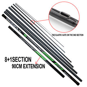 คันเบ็ดตกปลาคาร์พ 10 เมตร คาร์บอน คันเบ็ดตกปลาคาร์พแบบยืดหดได้ - Product Image 3