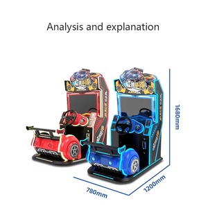 Machine de jeu de simulation de course automobile 4D pour enfants, en métal, pour usage intérieur, avec détection de mouvement, vente en gros - Product Image 6