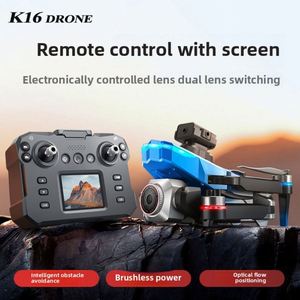 Dron GPS K16 MAX con Batería de Larga Duración, Pantalla, Control Remoto sin Escobillas, con Evitación de Obstáculos, Fotografía Aérea HD, Quadcopter - Product Image 3