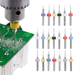 DZ 20PC Thẳng Shank Twist Khoan <span class=keywords><strong>Bits</strong></span> Mini Cố Định Shank Áp Lực Tấm Đá Đồ Trang Sức Carbide Micro Khoan <span class=keywords><strong>Bits</strong></span> Metric Bê Tông - Product Image 4