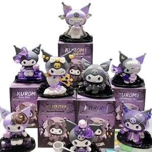Kulomi figurines d'action en PVC faites à la main loup-<span class=keywords><strong>garou</strong></span> tuer série Halloween thème violet décor de bureau de Kulomi pour jouer - Product Image 5