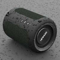 Mini-enceinte subwoofer légère en plastique étanche IP65 avec batterie rechargeable de 1500 mAh pour utilisation à la porte