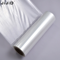 JIJID Clear POF Bolsas de envoltura termorretráctil de plástico para embalaje Película de envoltura termorretráctil de poliolefina transparente