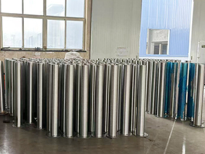 304 304l 316L बड़े/छोटे/लॉकिंग स्टेनलेस स्टील बोलार्ड सजावटी स्ट्रीट बोलार्ड - Product Image 4