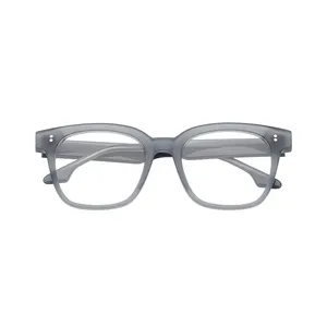 Moda lüks Vintage klasik selüloz asetat gözlük gözlük çerçeveleri