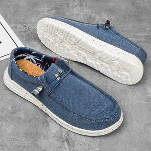 Mocassino slip-on mocassino leggero da <span class=keywords><strong>uomo</strong></span> in tela di alta qualità all'ingrosso personalizzato su misura - Product Image 3