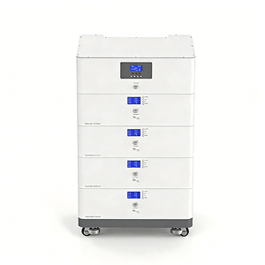 Sistema de Almacenamiento de Energía Doméstico con Batería de Litio Apilable y con Ruedas para Uso Fuera de la Red, 51.2V LiFePO4, IP54, Resistente al Agua y al Polvo, 10-20kW - Product Image 4