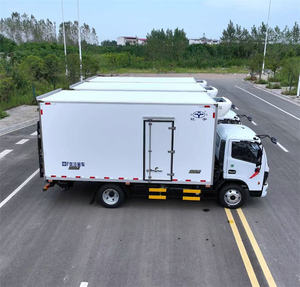 Camión Refrigerado Dongfeng de 5 Toneladas, Diésel, Manual, Nuevo, con Unidad de Refrigeración Hanxue/Marca Estadounidense, Furgoneta Congeladora - Product Image 1