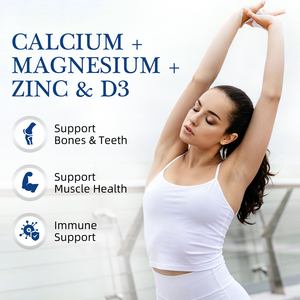 Mejor Precio, 120 Cápsulas de Citrato de Calcio, <span class=keywords><strong>Magnesio</strong></span> <span class=keywords><strong>y</strong></span> <span class=keywords><strong>Zinc</strong></span> Sin Soya con Vitamina D3, Complejo de <span class=keywords><strong>Magnesio</strong></span> - Product Image 3