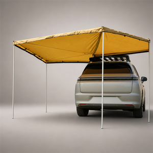 Auvent de voiture 270° imperméable en gros, abri de protection solaire autoportant, type aile de renard 270 pour pick-up - Product Image 1