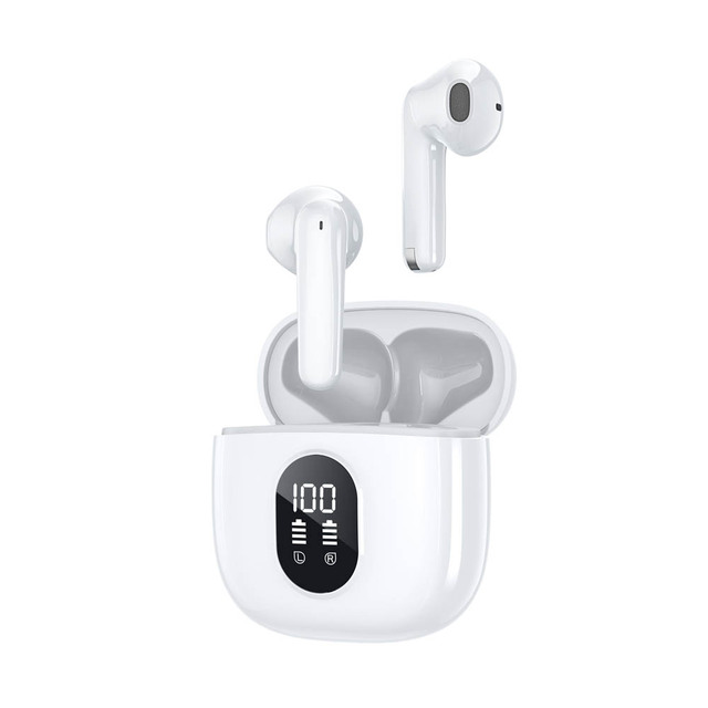 I52 In-Ear TWS for V5.3 Headset IPX-4 Waterproof Design Digital Display Screen Type-C Touch Control Ultra-Long