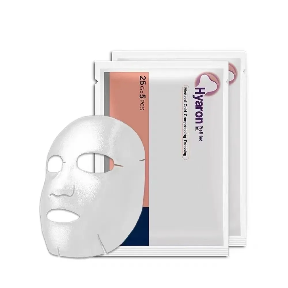 Hyaron – masque Facial réparateur, éclaircissant, hydratant, apaisant, pour la peau sensible, masque rafraîchissant, 5 pièces/boîte