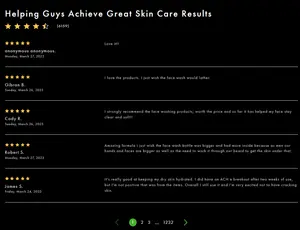 Private Label Mens Skin Care Products OEM Vegan Organic Repair Moisturizing Acne Anti Aging Skin Care Set For Men