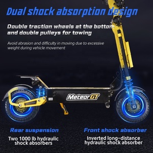 Scooter Eléctrico GT-M8 para Adultos, 10000W, 72V, Doble Motor, Pantalla LCD, Aluminio, 150km de Autonomía, 72V50AH, Doble Motor - Product Image 5