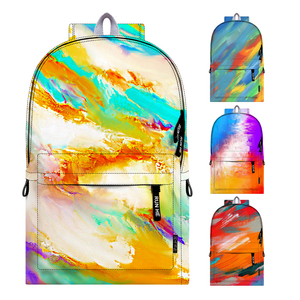 Colorful Bag Printing Pattern Fashion Student <b>Backpack</b> Custom Printing logo Factory Customized High Quality Children's Bags - Product Image 2