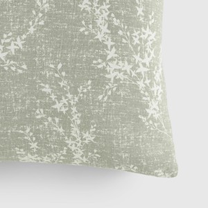 Cotton <strong>Olive</strong> <strong>Green</strong> Botanical Print Throw Pillow - Vintage Floral Home Decor <strong>Cushion</strong> for Living Room Factory Price Manufacturer - Product Image 2