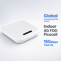 Solución Global Multibanda B1 B3 B7 B8 para Interiores 4G ENodeB 2x125mW FDD Small Cell con Soluciones de Mixto de Productos Personalizadas por Expertos