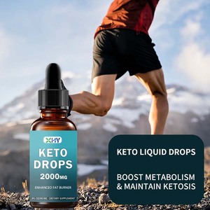 OEM Etiqueta Privada <span class=keywords><strong>Keto</strong></span> Herbal Detox Oral líquido dieta gotas quemador de grasa suplementos para adultos <span class=keywords><strong>no</strong></span> para mujeres embarazadas - Product Image 5