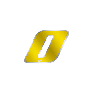 Strumento di tornitura per categoria di prodotti con numeri da corsa anodizzati 65X85mm colore giallo - Product Image 1