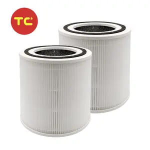 Filtre de purificateur d'air 3 en 1 True H13 et ensemble de filtres à charbon actif compatibles avec le purificateur d'air tao-tronics TT-AP005