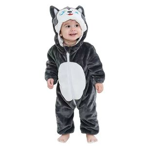 Mono Personalizado, Pijama, Mameluco de Bebé con Capucha, Tejido de Punto, Manga Larga, Grueso - Product Image 5