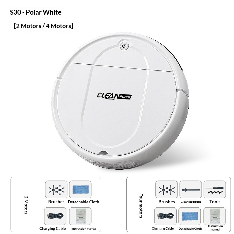 White Dual Motor