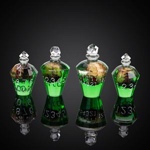 Juego de Dados Poliédricos D20 de Resina Udixi para Juegos de Mesa DND <span class=keywords><strong>RPG</strong></span> - Opción de Logotipo Personalizado, Colección Duradera de 7 Piezas - Product Image 4