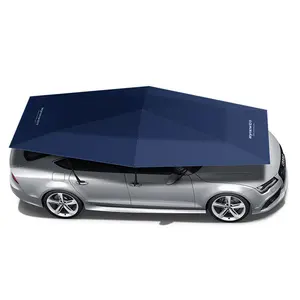 Mynew high quality foldable manual style waterproof se-mi Automatic Car covering Umbrella Shade for outdoor uv protection