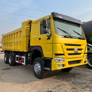 รถดัมพ์ HOWO 6x4 371 แรงม้า มือสอง สำหรับงานหนัก ขนส่งในเหมือง ระบบไฮดรอลิก บำรุงรักษาอย่างดี - Product Image 1