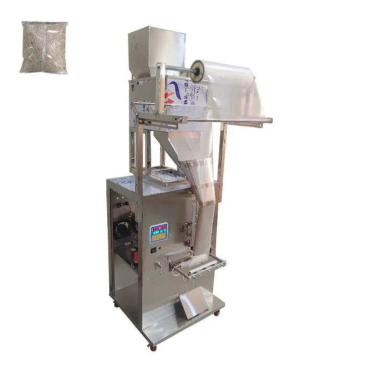 chips packaging machine with nitrogen