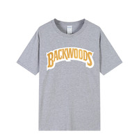 T-shirt uni en coton 100% 1800GSM pour homme, avec logo personnalisé, promotionnel, Backwoods Cookie Bart Simpson