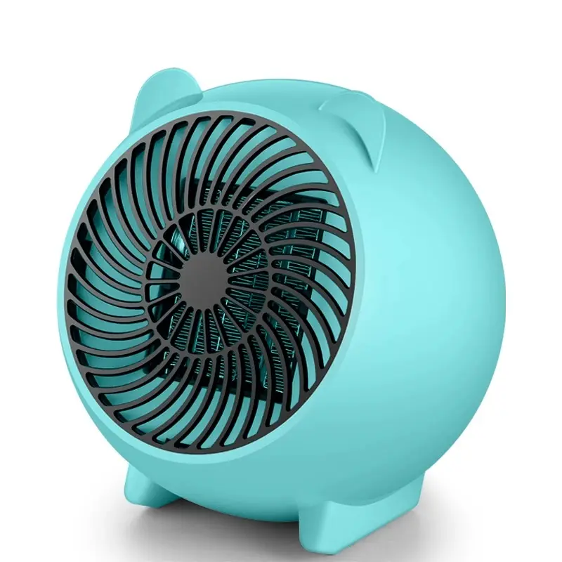 Rechargeable fan heater heating black 220v ptc fan heater for ceiling 1500w