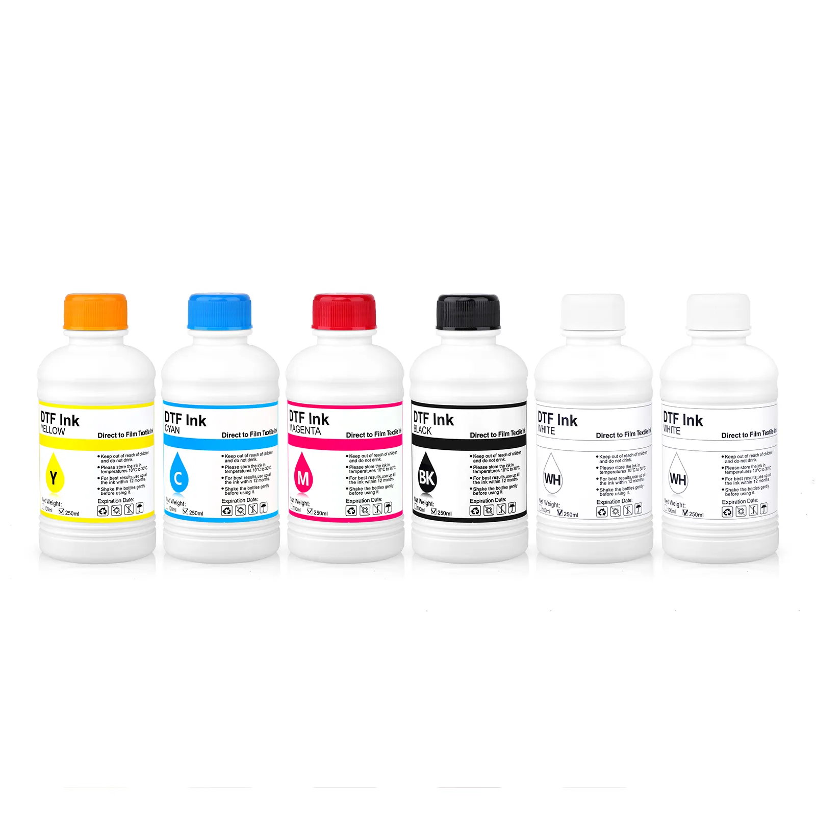 Supercolor Transferência Filme Tinta de Impressão Digital Têxtil 250ml Tinta DTF Para Pet Film Tinta Para Epson DX5 5113 L1800 L805 Impressoras DTG