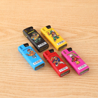Briquet gonflable en métal, torche coupe-vent, briquet à cigarettes pour la vente en gros et la personnalisation avec logo