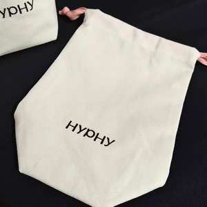 Sac en toile épaisse en gros, sac cadeau, sac à bijoux en coton avec logo - Product Image 6