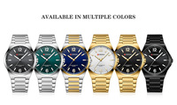 Jam Tangan Pria CURREN 8493 Emas Baru, Tali Mewah, Tahan Air, Jam Tangan Sport Stainless Steel Quartz Bisnis, Hadiah