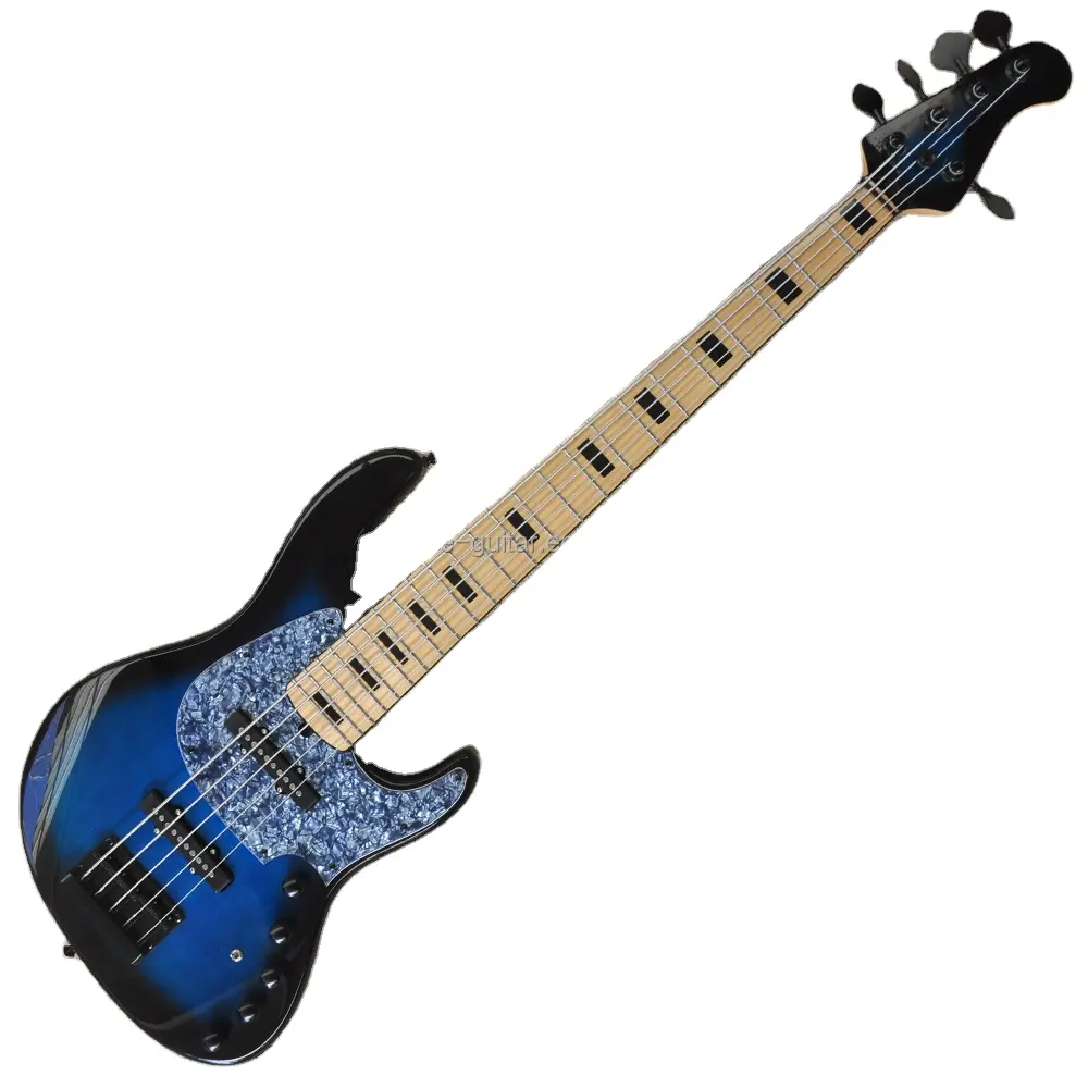 Flyoung Großhandel 5 Saiten E-Bass Gitarre OEM Marke Active Circuit Professional Performance Bass