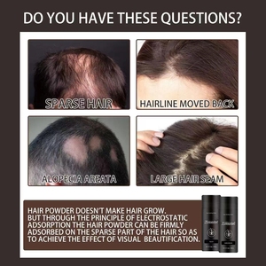 Sản phẩm tạo kiểu tóc mới để che hói đầu bằng bột mịn - Product Image 5