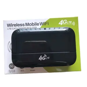4G LTE Router di động bỏ túi Wifi 150Mbps Sim Thẻ hotspot Modem với màn hình LCD đầy màu sắc được xây dựng trong pin 3000 mAh,
