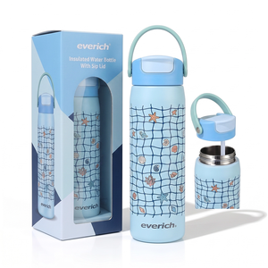 Botella <span class=keywords><strong>de</strong></span> Agua Aislada Libre <span class=keywords><strong>de</strong></span> BPA con Tapa para Beber con una Mano <span class=keywords><strong>y</strong></span> Asa, <span class=keywords><strong>de</strong></span> 14 a 40 oz, Perfecta para el Gimnasio <span class=keywords><strong>y</strong></span> el Campo <span class=keywords><strong>de</strong></span> Golf - Product Image 6
