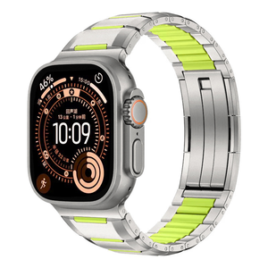 Correas de Repuesto de Goma Ligeras de Acero Sólido de Lujo Personalizadas Win-Win, Compatibles con <span class=keywords><strong>Apple</strong></span> <span class=keywords><strong>Watch</strong></span> Ultra <span class=keywords><strong>3</strong></span> de 49 mm - Product Image 3