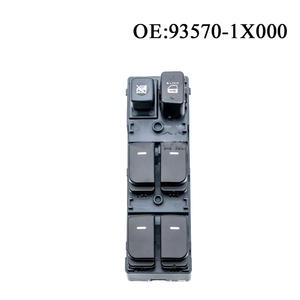 Interruptores de Elevalunas Eléctricos Nuevos 93570-1X000 para Hyundai y para Kia, Conjuntos de Reguladores de Ventanas de Automóviles - Product Image 4