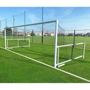 But de football mobile en aluminium personnalisable 24ft x 8ft Professional Freestanding Stadium Box Football goalrts - Product Image 1